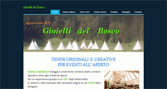 Desktop Screenshot of gioiellidelbosco.com